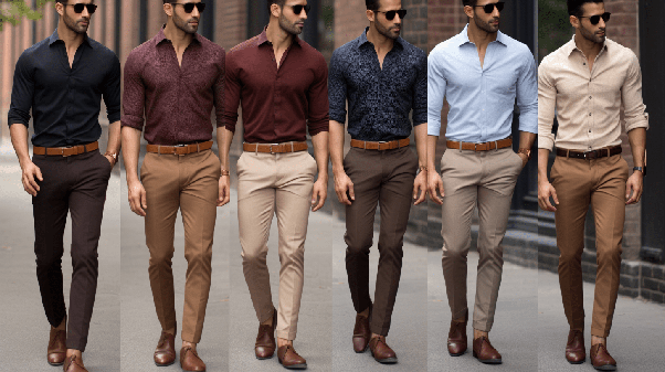 Colours Brown Pants