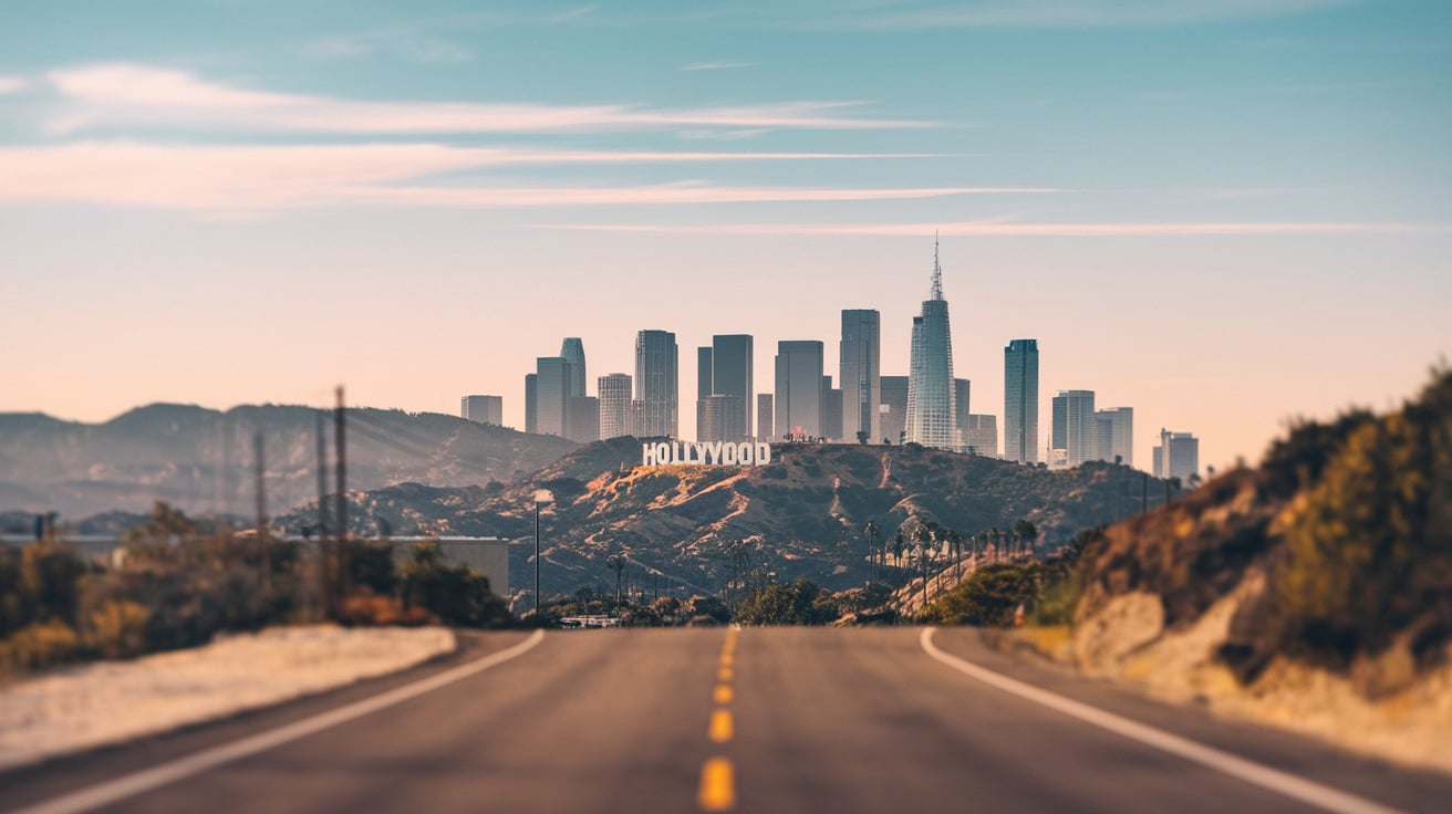 Distance from Los Angeles to San Francisco