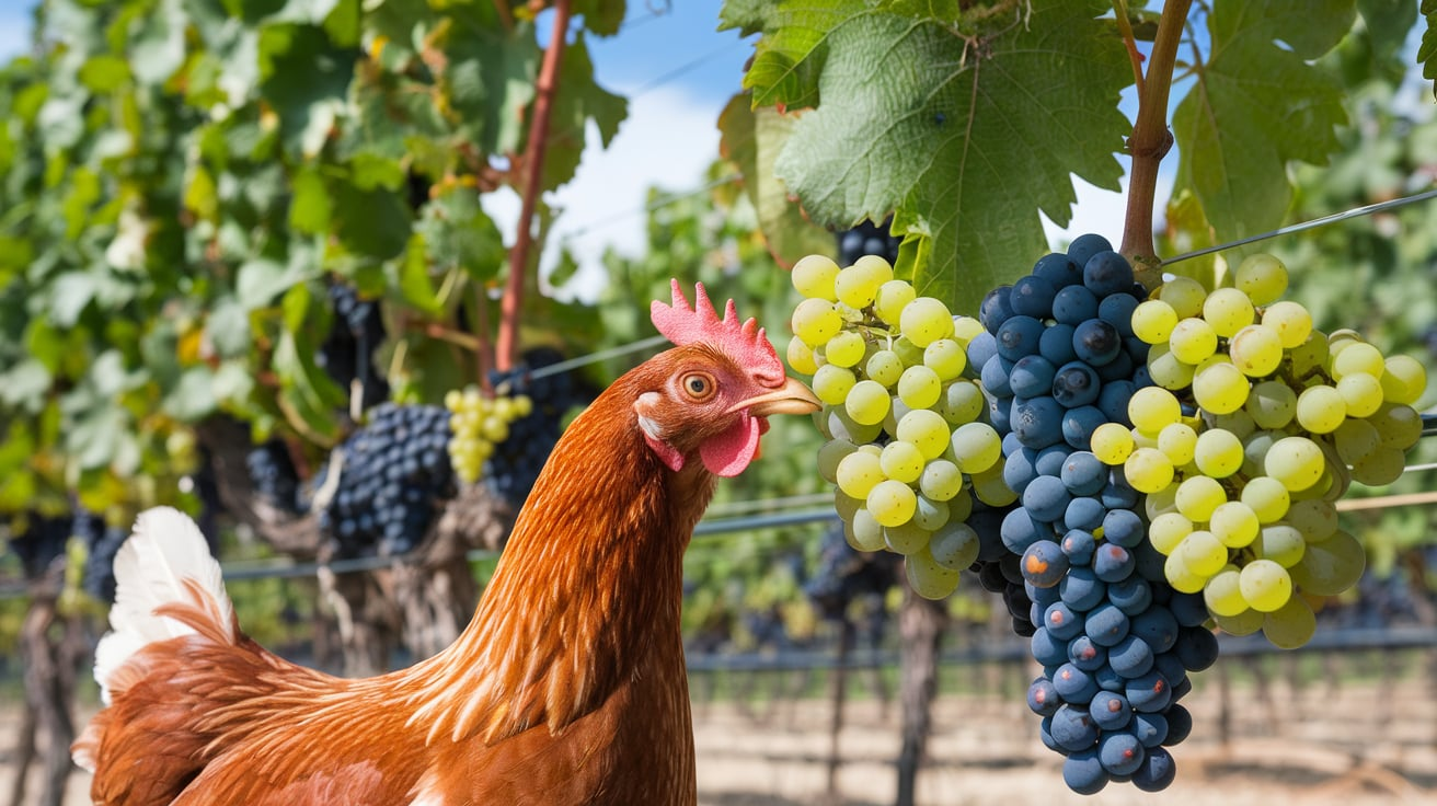 Can Chickens Have Grapes