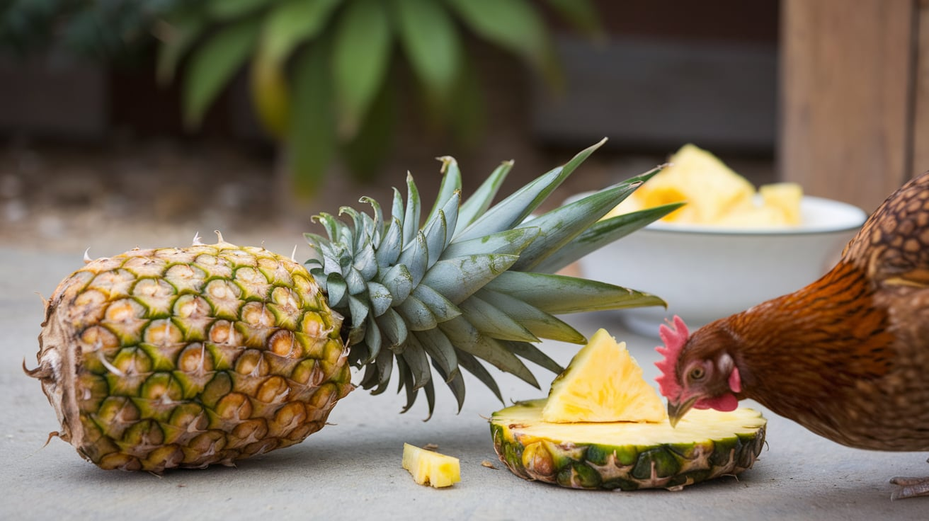 Can Chickens Have Pineapple
