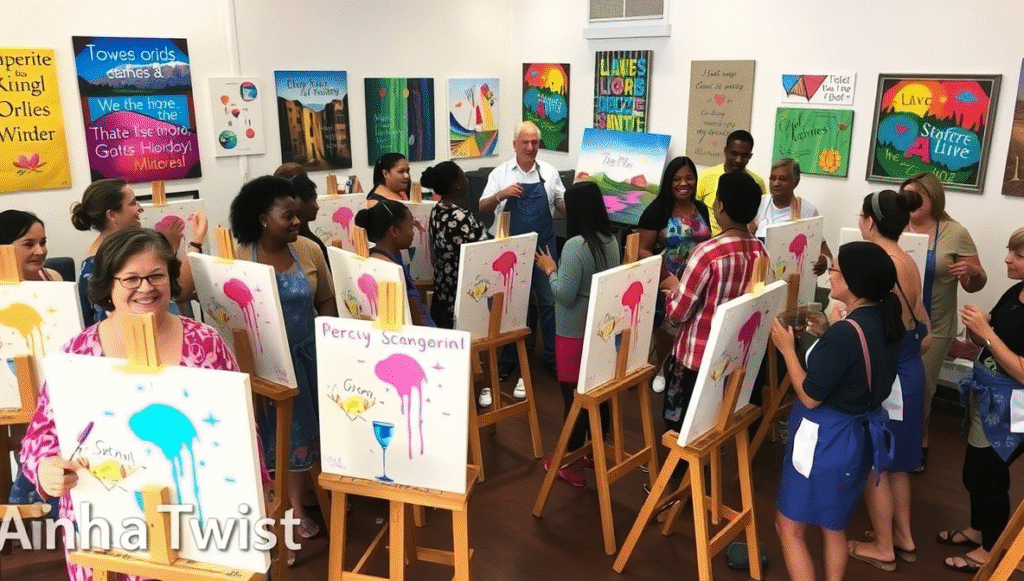 Fun and Creative World of Painting with a Twist Fun and Creative World of Painting with a Twist