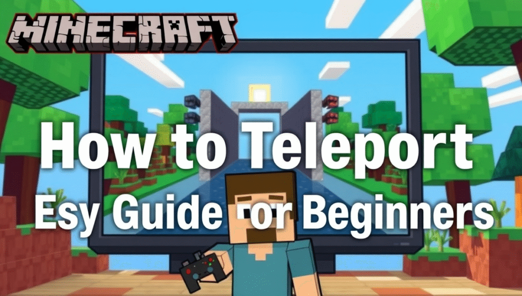 How to Teleport in Minecraft Easy Guide for Beginners How to Teleport in Minecraft Easy Guide for Beginners