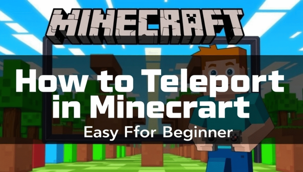 How to Teleport in Minecraft Easy Guide for Beginners How to Teleport in Minecraft Easy Guide for Beginners