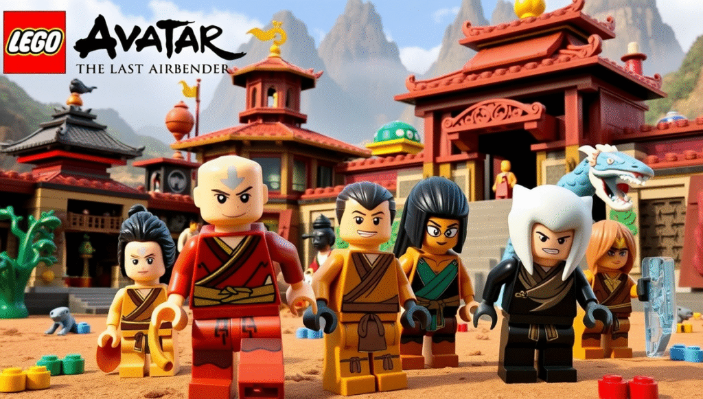 LEGO Avatar The Last Airbender A Magical World of Bricks and Elements LEGO Avatar The Last Airbender A Magical World of Bricks and Elements