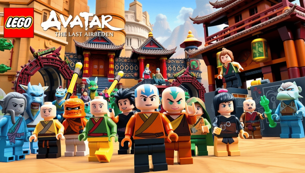 LEGO Avatar The Last Airbender A Magical World of Bricks and Elements LEGO Avatar The Last Airbender A Magical World of Bricks and Elements